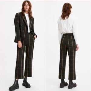 Plaid Women's Levi’s math club flare pants